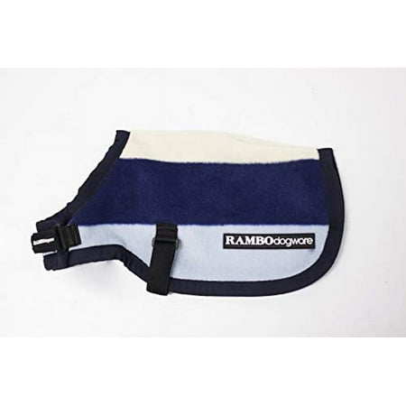 Rambo® Deluxe Dog Blanket (XXS, Witney Stripe Navy)