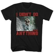 Rambo Didnt Do Black Adult T-Shirt M