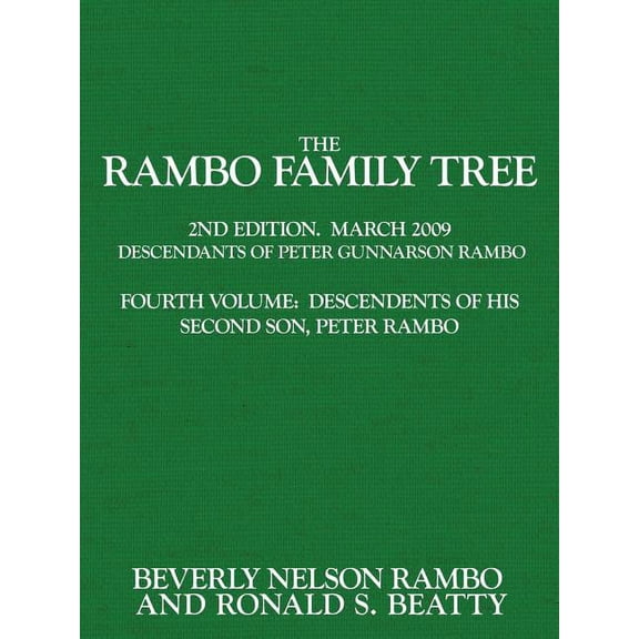 Rambo Family Tree, Volume 4, (Paperback)