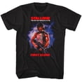thumbnail image 1 of Rambo First Blood Black Adult T-Shirt, 1 of 2