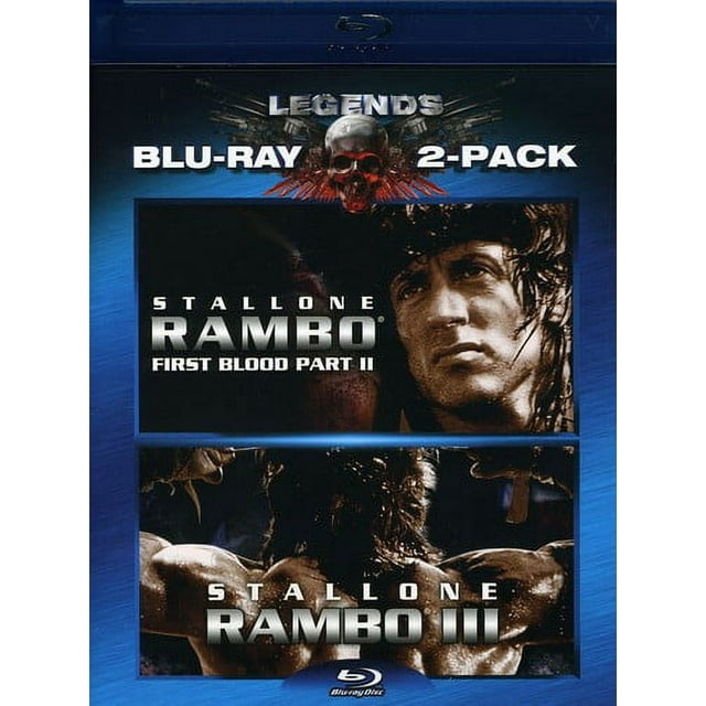 Rambo: First Blood II / Rambo: First Blood III (Blu-ray)
