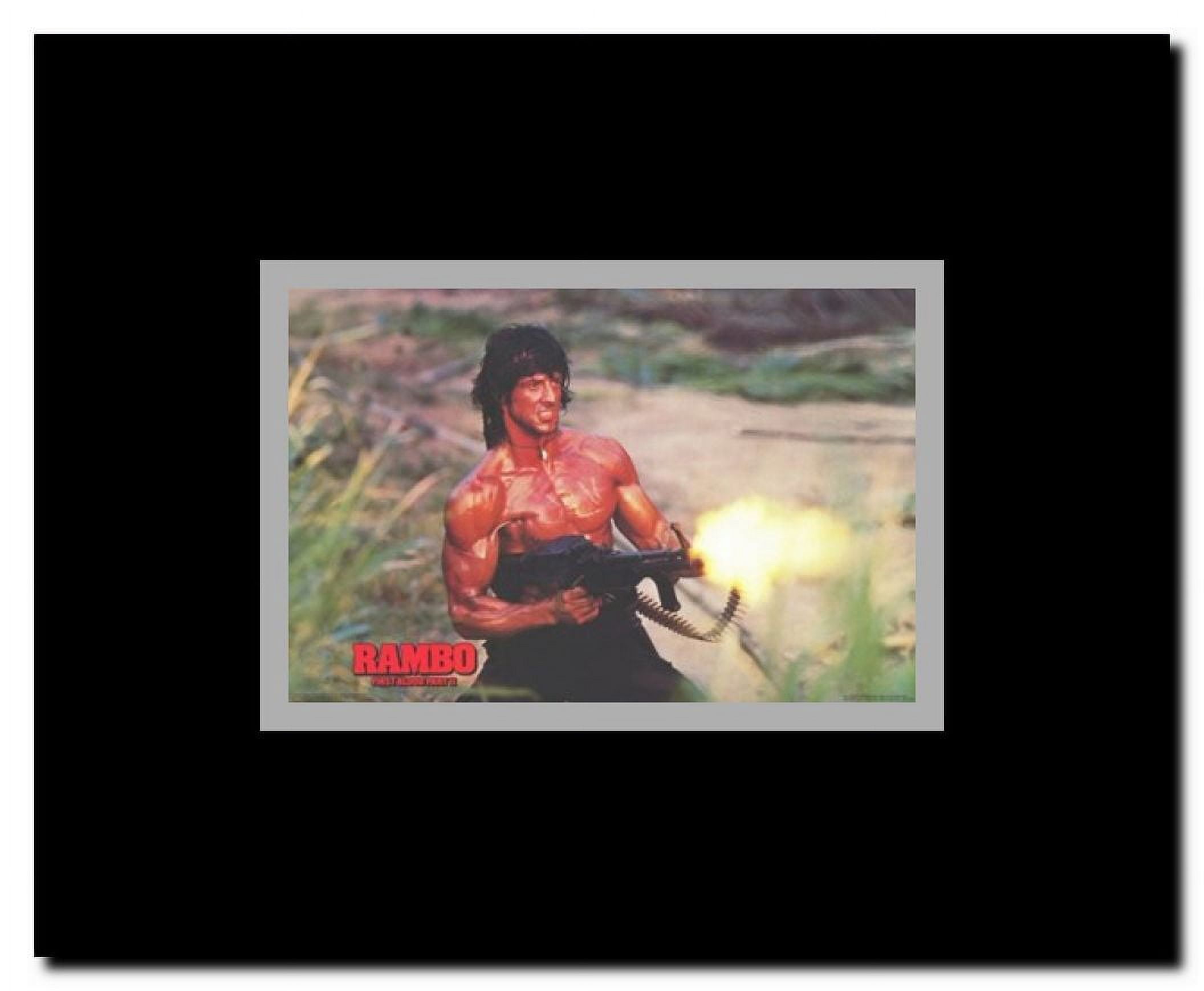 Rambo: First Blood Part 2 Framed Movie Poster