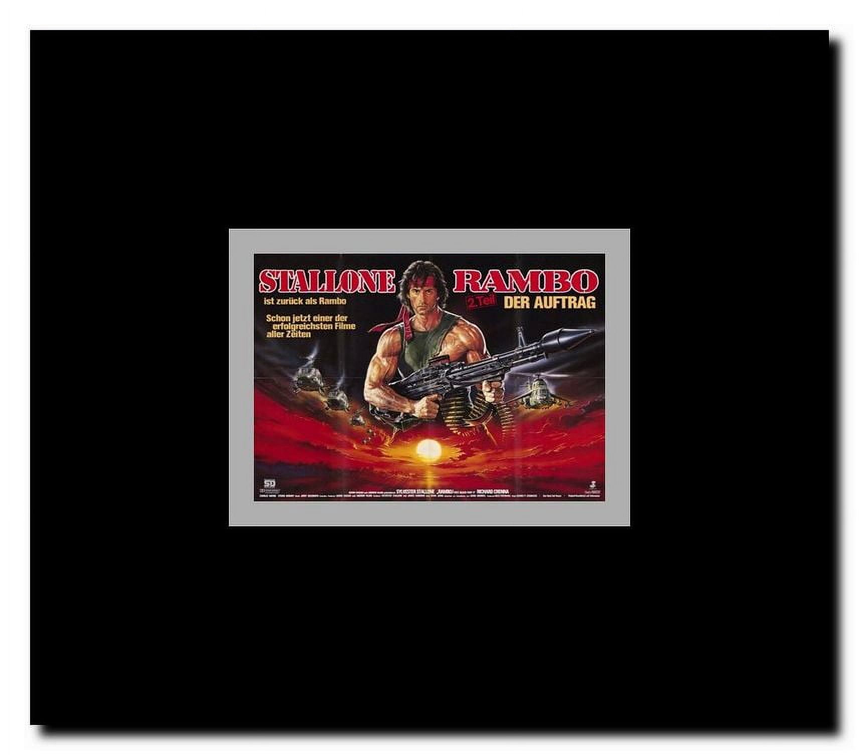 Rambo: First Blood Part 2 Framed Movie Poster