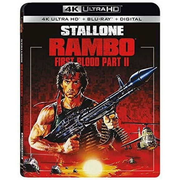 Rambo: First Blood Part II (4K Ultra HD + Blu-ray), Lions Gate, Action & Adventure