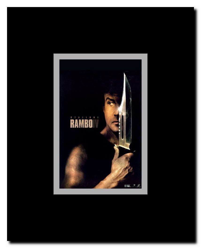Rambo Framed Movie Poster