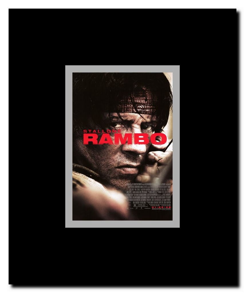Rambo Framed Movie Poster