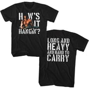 Rambo Hows It Hangin Black Adult T-Shirt Xl ***F&B***