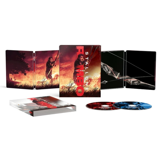 Rambo Last Blood (Steelbook) (Walmart Exclusive) (4K Ultra HD + Blu-Ray +  Digital Copy)