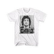 Rambo Movie 1982 Mugshot Photo Adult Short Sleeve T-Shirt Graphic Tee