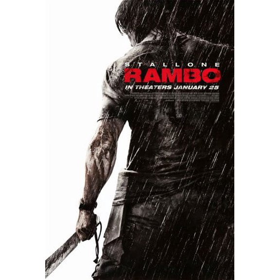 Rambo Movie Poster (11 x 17)