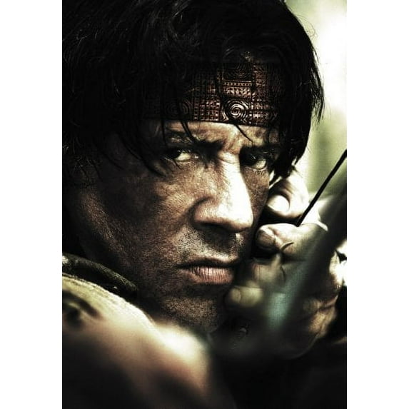 Rambo Movie Poster Giclee Print Reprint 27inx40in for any room 27x40 Square Adults Poster Time
