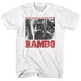 thumbnail image 1 of Rambo No One White Adult T-Shirt, 1 of 3