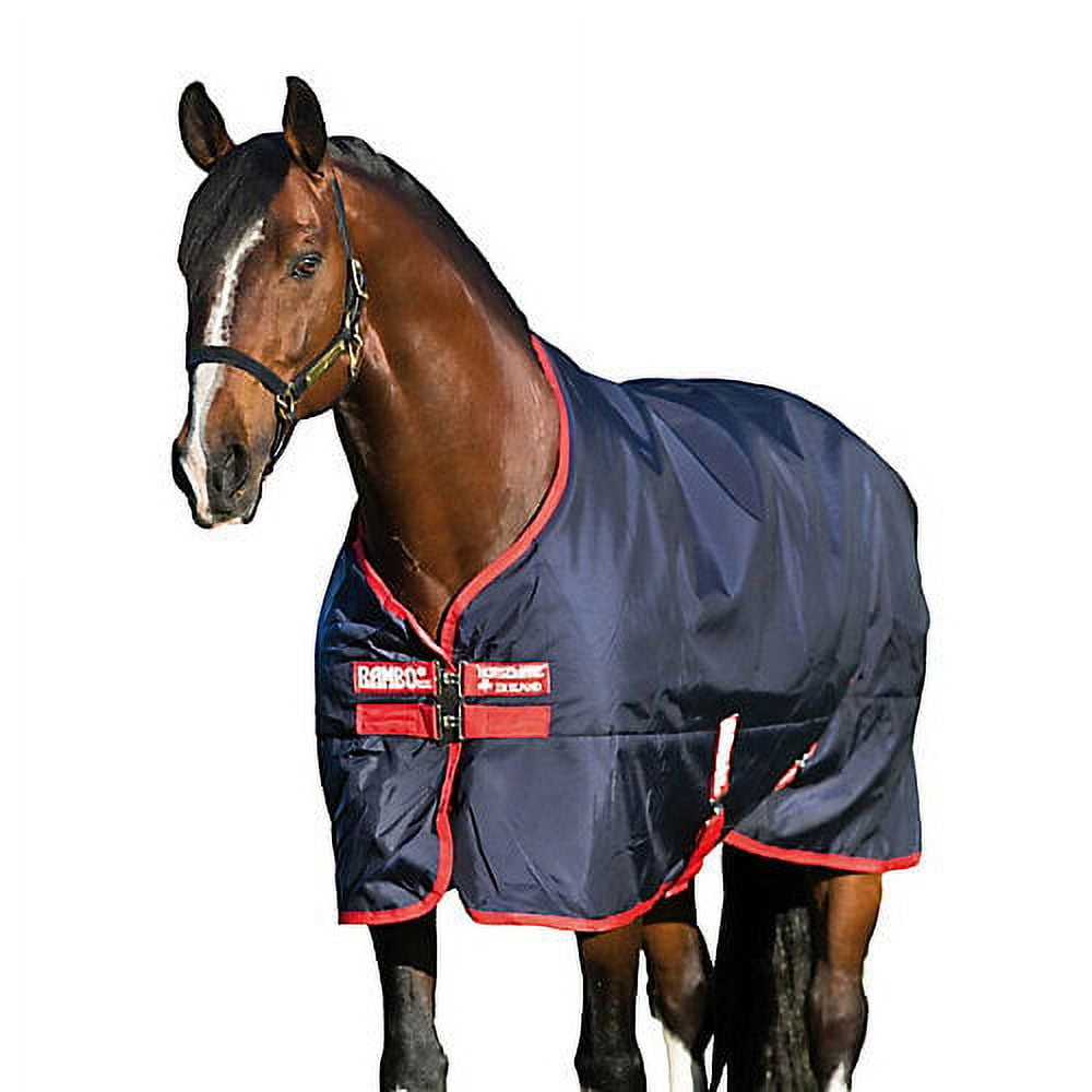 Rambo Original Turnout Medium 200g 75 Navy/Red - Walmart.com