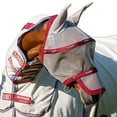 thumbnail image 1 of Rambo Plus Fly Mask Cob Oatmeal/Cherry/Blue, 1 of 2