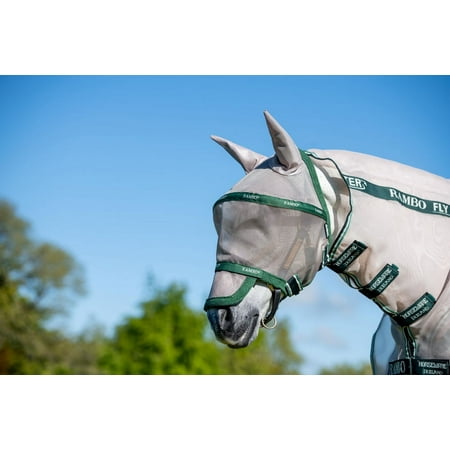 Rambo Plus Fly Mask Horse Lavander