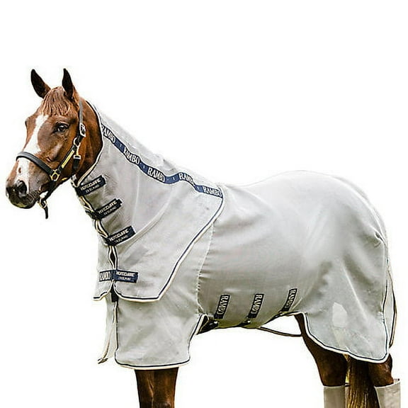 Rambo Protector Plus Fly Sheet 87 Silver/Navy/Whit