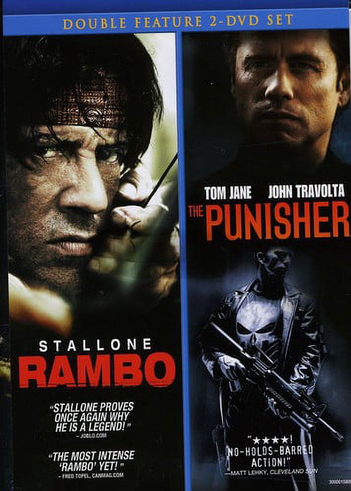 The Punisher John Travolta Tom Jane Movie DVD