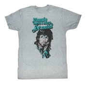 Rambo Rain On Your Face Gray Heather Adult T-Shirt