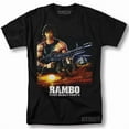 thumbnail image 1 of Rambo Shirt First Blood Movie Classic Retro Vintage Graphic Design T-Shirt, 1 of 5