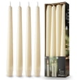 thumbnail image 1 of Rambue 10" Ivory Taper Candles, 8 Pack Unscented Ivory Candlesticks for Weddings and Home Decor, 8h Burn Time, 1 of 5