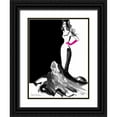 thumbnail image 1 of Ramdeen, Aasha 25x32 Black Ornate Wood Framed with Double Matting Museum Art Print Titled - Ball Gown, 1 of 4