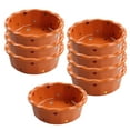 thumbnail image 1 of Ramekins 12 Oz Oven Safe, Creme Brulee Ramekins, Souffle Cups, Souffle Dishes For Oven-orange-Set of 8, 1 of 7