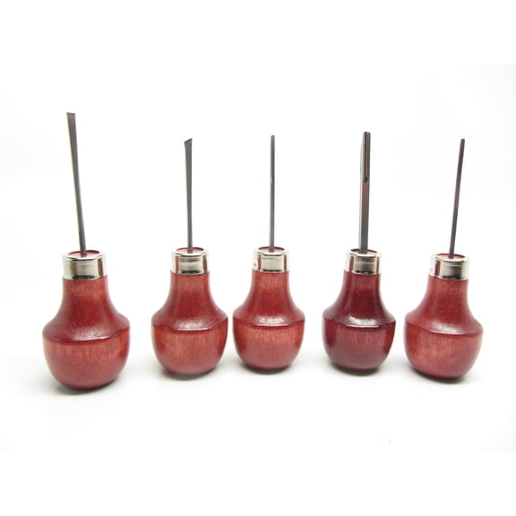 Ramelson 5 Piece Sub Miniature Detail Palm Carving Set 107H