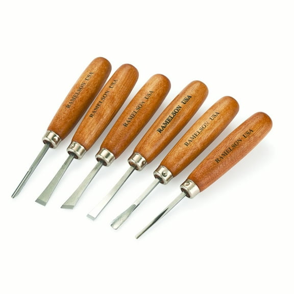 Ramelson Beginner's Micro Carving Set, 6 Piece