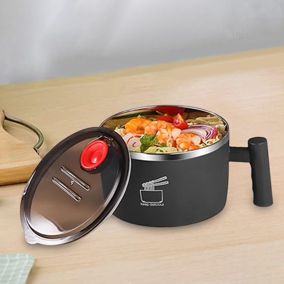 Ramen Bowl 850ml/29oz Portable Tableware Thai Soup Bowls Salad Udon Soup Bowl Lunch Container for Home Travel Camping Hiking