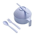 thumbnail image 1 of Upgrade Ramen Bowl Large Set with Lid,With Chopstick And Spoon,Instant Noodle Bowl,Asian Noodle Bowls,Dishwasher & Microwave Safe,For Student Dormitory Kitchen Office Worker,Multi-Use Noodle Bowl, 1 of 6