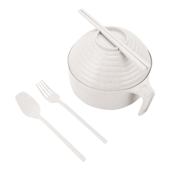 Ramen Bowl With Lid Ramen Bowl Set Ramen Bowl Ramen Bowl With Handle That Apartment Dishwasher ,Bring Chopsticks Spoons Forks Fall Place Mats Indoor Dining Kitchen Mats for Table Dinner Table Set for