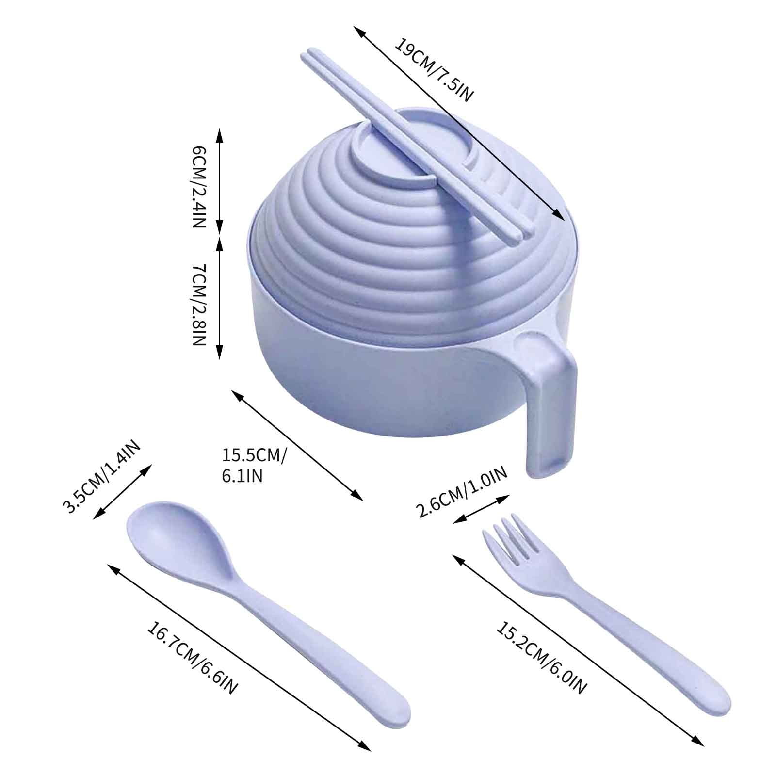 Sightday 1500ml Ramen Bowl Set of 2, Ramen Bowls, Noodle Bowl (Ramen Bowl with Ramen Spoons, Chopsticks), Ceramic Bowl for Pasta Bowl, Snack, Soup, Salad Bowl, Cereal Food, Large Bowl (Small