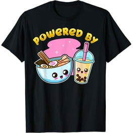 Ramen Bubble Tea T Shirt Boba Japanese Noodles Anime Gift Ramen Bubble Tea T Shirt Boba Japanese Noodles Anime Gift