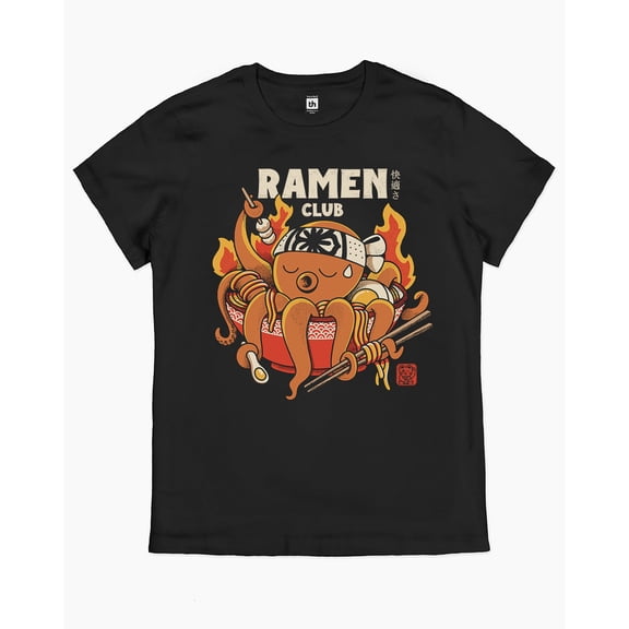 Ramen Club T-Shirt Australia Online colour_black
