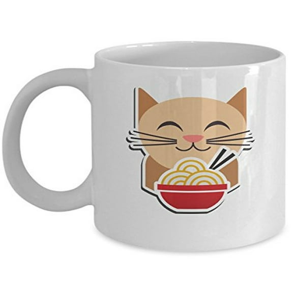 Ramen 11 oz Coffee Mug - Japanese Food Gift White Ceramic