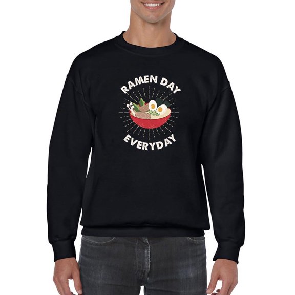 Ramen Day Everyday Art Sweatshirt Men -Smartprints Designs, Male XX-Large