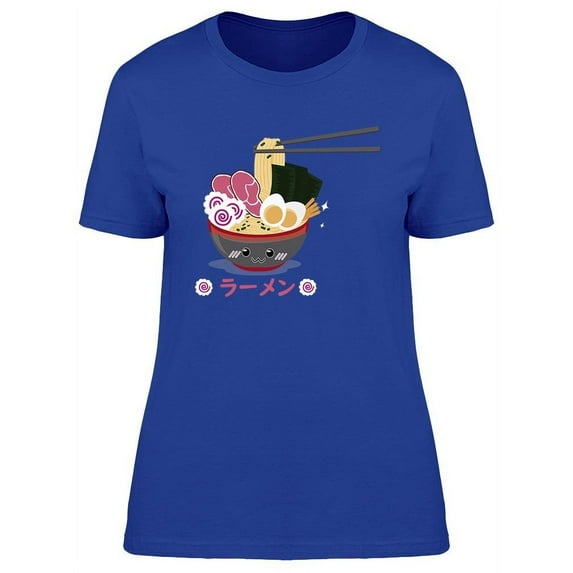 Ramen Food Kawaii T-Shirt Women -Image by Shutterstock, Female x-Large