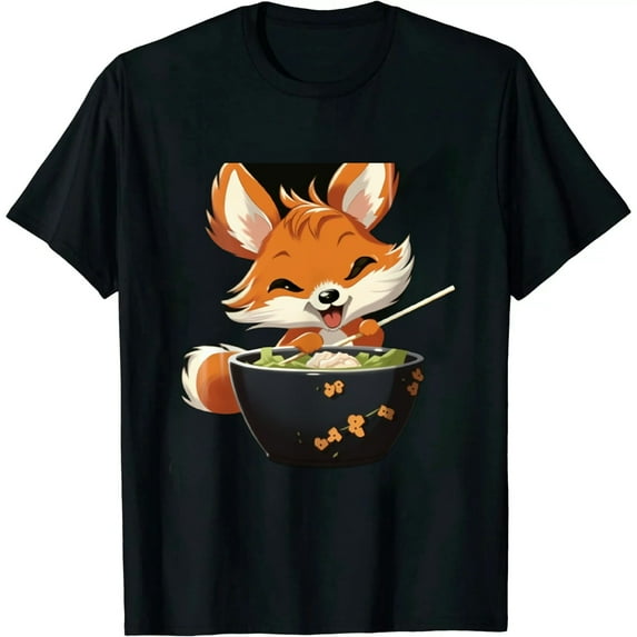 Ramen Fox - Zookeeper Wildlife Lover T-Shirt