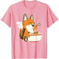 thumbnail image 1 of Ramen Fox Zookeeper Wildlife Lover Unisex T-Shirt for Men Women Kids,Purple Color,Size YM, 1 of 5