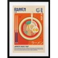 thumbnail image 1 of Ramen Japanese Food Print Framed Art Modern Wall Decor, 1 of 15