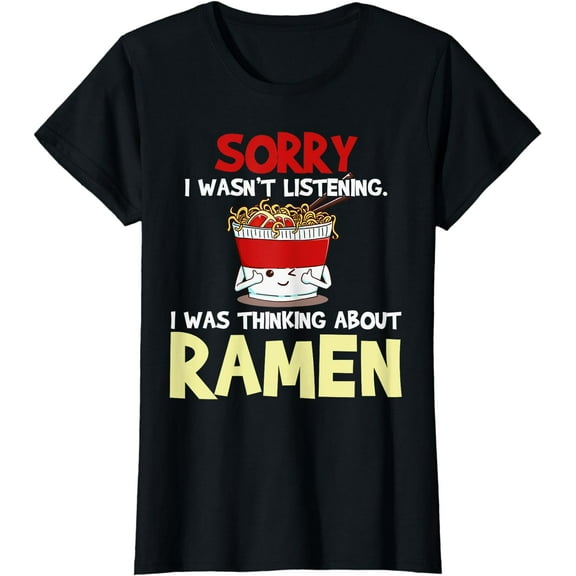 Ramen Japanese Noodles Funny Gift Short Sleeve T-Shirt