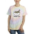 thumbnail image 1 of Ramen Life Cute Bowl Art Tie Dye Spiral Women -Smartprints Designs, Female Large, 1 of 4
