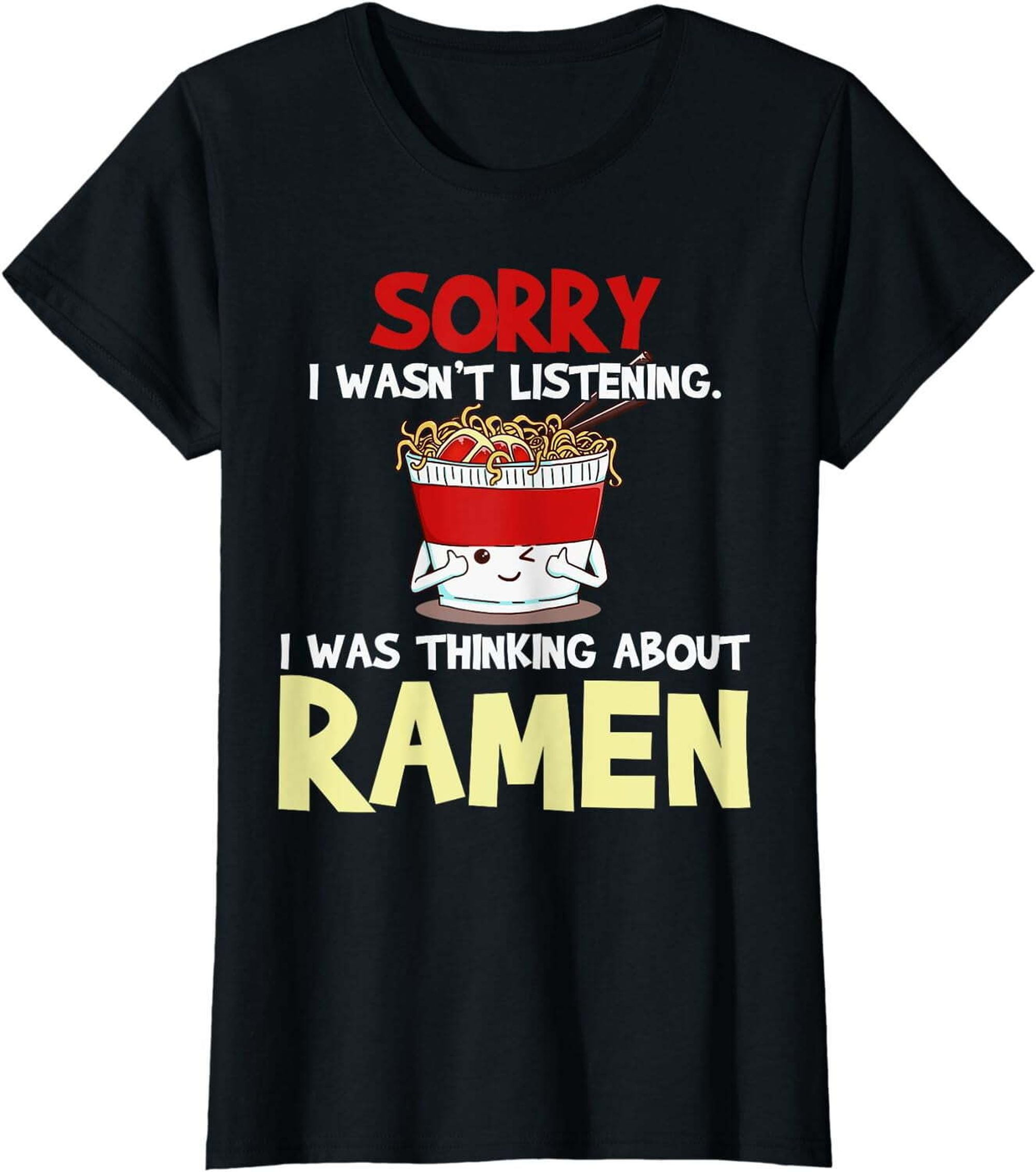 Ramen Lover's Delight Funny Japanese Noodles Short Sleeve Tee