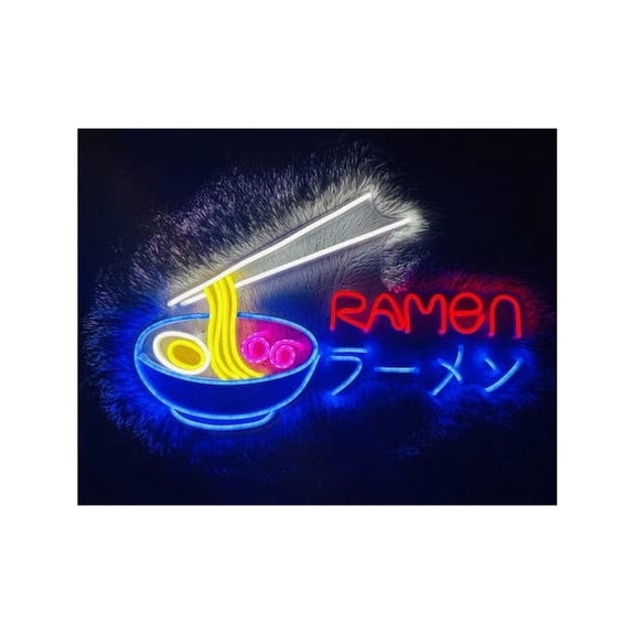 Ramen Neon Sign, Japanese Noodle Led Sign, Signboard