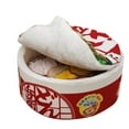 thumbnail image 1 of Ramen Noodle Dog & Cat Bed,Keep Warm and Super Soft Creative Pet Nest for Indoor Cats,Removable Washable Cushion for Small Medium Large Dogs and Cats, 1 of 7