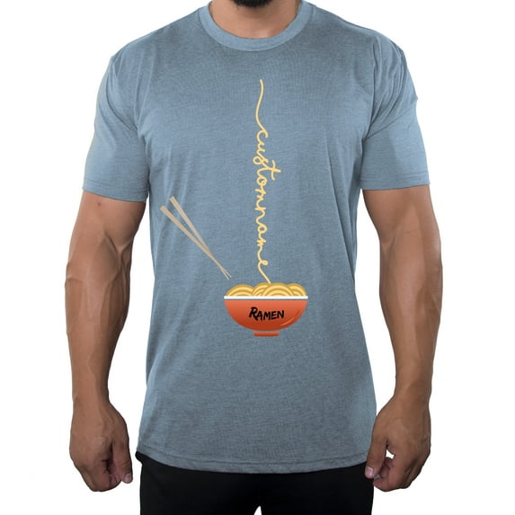 Ramen Noodle T-shirts, Personalized T-shirts, Funny Customized Ramen Shirts