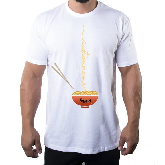Ramen Noodle T-shirts, Personalized T-shirts, Funny Customized Ramen Shirts