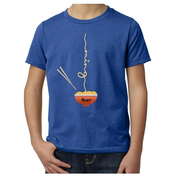 Ramen Noodle T-shirts for Kids, Personalized Children's T-shirts
