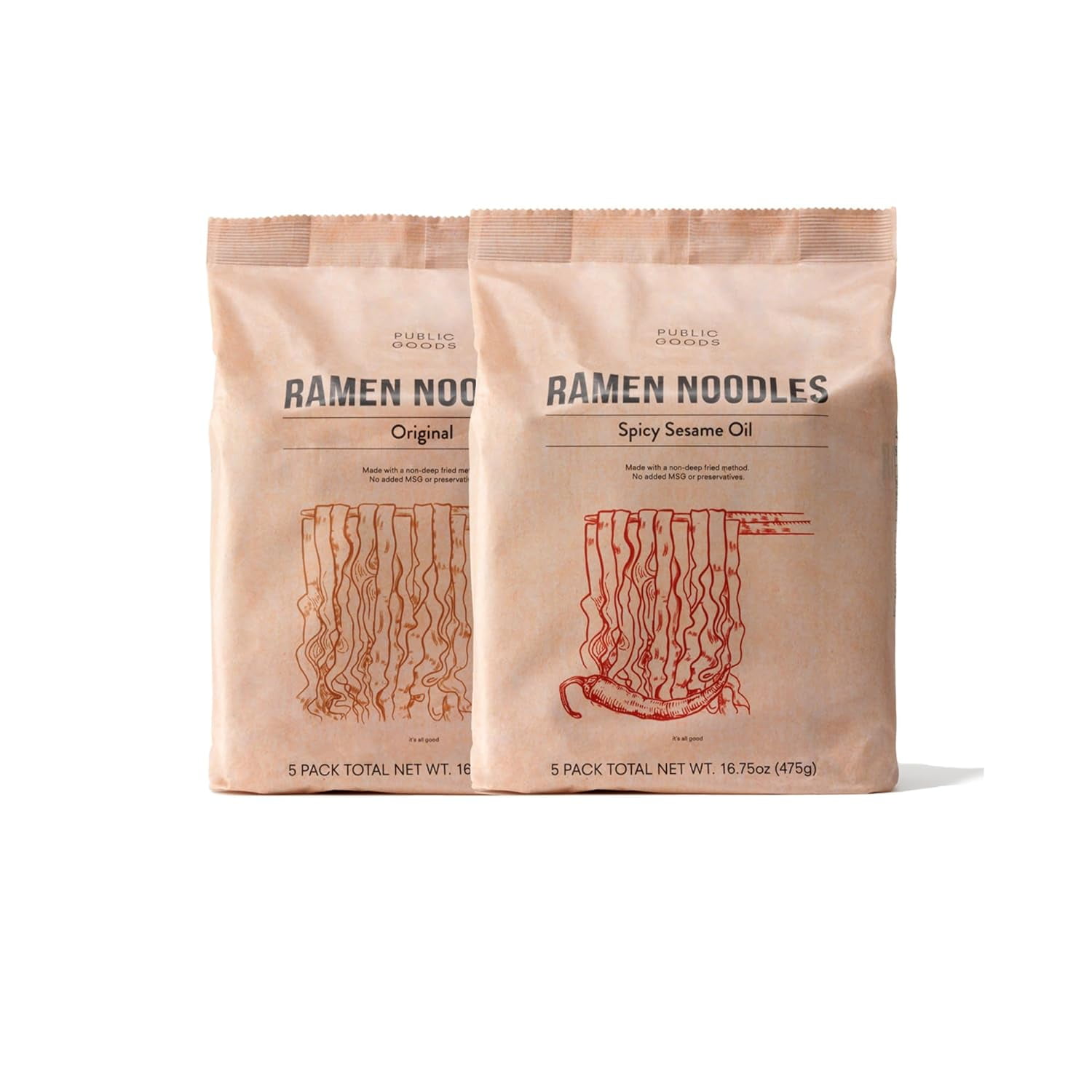 Ramen Noodles | Brothless Vegan Noodle | All Natural Ingredients ...