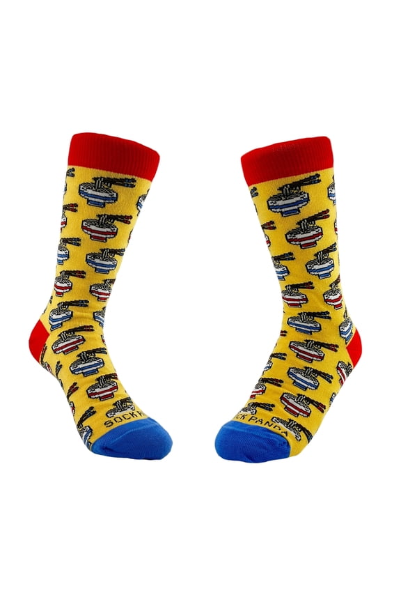 Ramen Socks from the Sock Panda (Adult Small - Shoe Sizes 2-5)